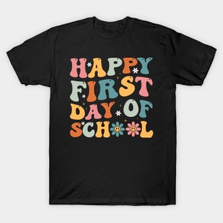 Happy First Day Of School Summer's Out For School Teacher T-Shirt